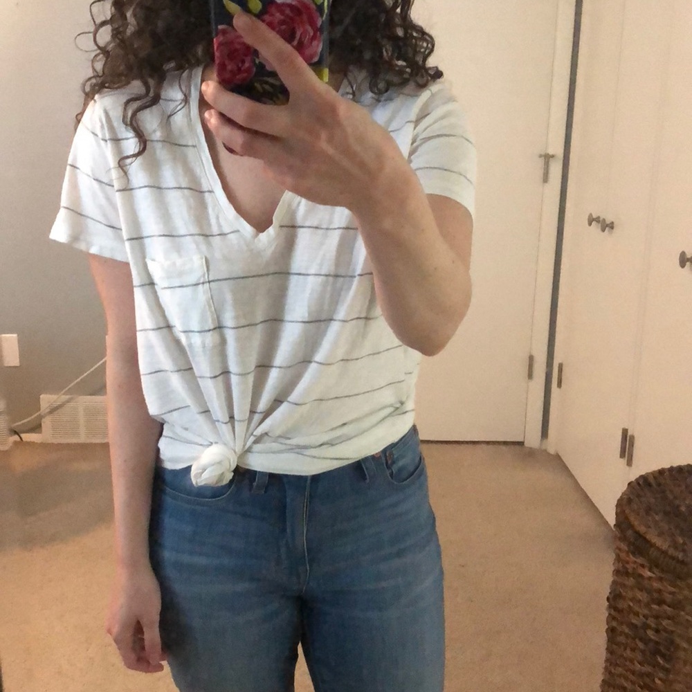 Madewell striped tee